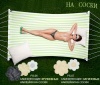 145755 Наклейка на соски Julimex PS-07 цветочек