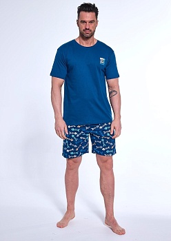 Пижама футболка + шорты для мужчин Cornette 180459