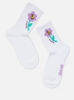 Носки удлиненные для девочек CONTE-KIDS 177418