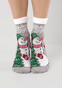 Носки цветные Новый год для женщин Clever 185335