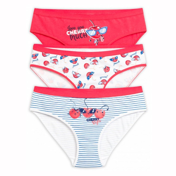 158822 GULB4128/1(3) трусы для девочек