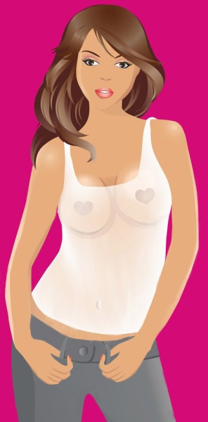 145754 Наклейка на соски Julimex PS-05 Сердечки