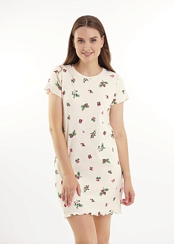 Платье с коротким рукавом для женщин Clever 185234