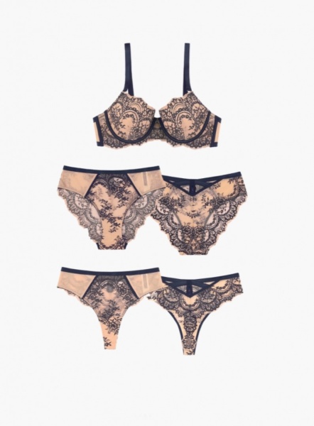 172332 Комплект  нижнего белья INDEFINI WXY2065 (3)