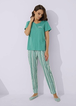 Комплект футболка + брюки для женщин Clever 177591
