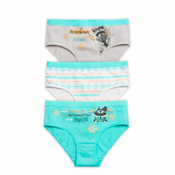 161600 GULB3784(3) трусы для девочек