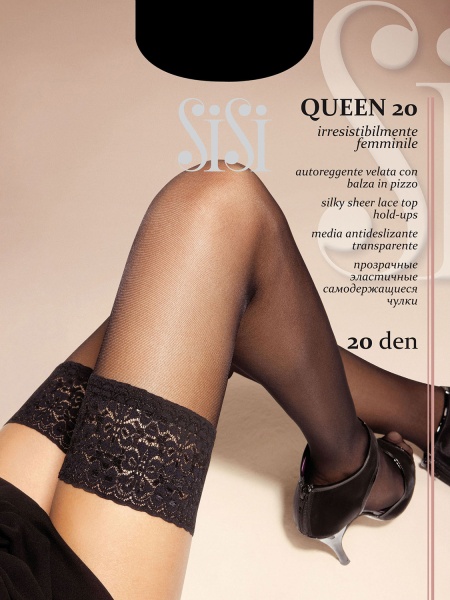 124961 чулки SISI QUEEN 20