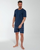 Пижама футболка + шорты для мужчин Cornette 173701